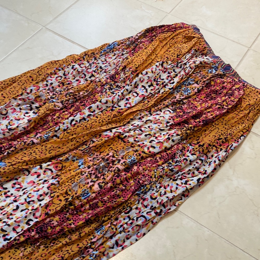 Anthropologie Panthera Maxi Skirt Size 12 NWOT